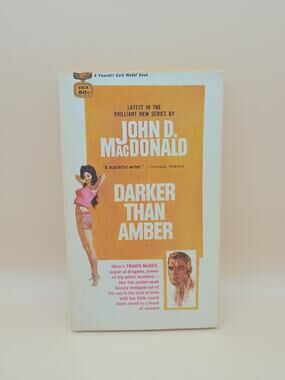 John D MacDonald / Darker Than Amber 1st Edition